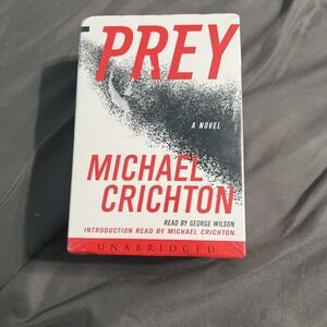 Prey‎ by Michael Crichton (2002, Audio Cassette, Unabridged edition)